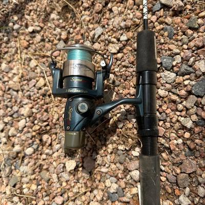 FISHING POLES AND REELS