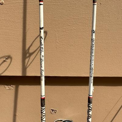 FISHING POLES AND REELS