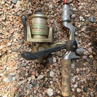 FISHING POLES AND REELS