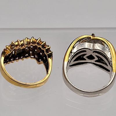 Ultimate Bling Large Cocktail Rings