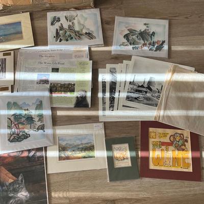 Mix Lot of Art Prints