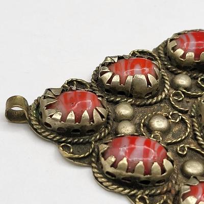 Large Antique Amulet Pendant