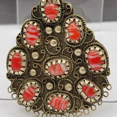 Large Antique Amulet Pendant