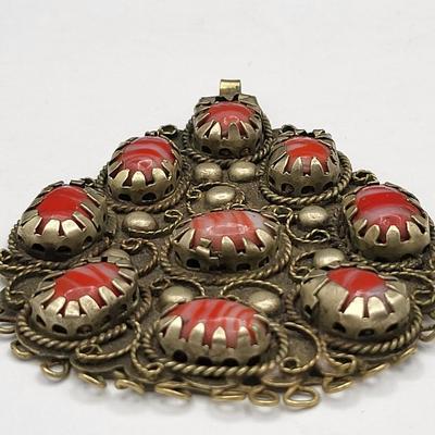 Large Antique Amulet Pendant