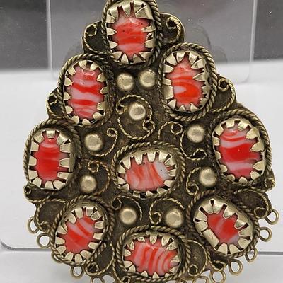Large Antique Amulet Pendant