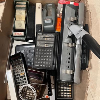 Tons of Office Supplies (including scientific calculators)
