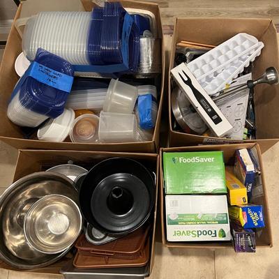 Misc Kitchen Items Lot