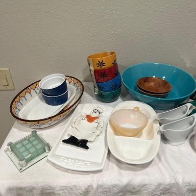 Misc. Serving Bowls, Plates & Trays