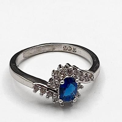 Four Modern Fashion Rings 925