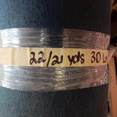 NEW 5 FT ROLL OF BLUE FELT