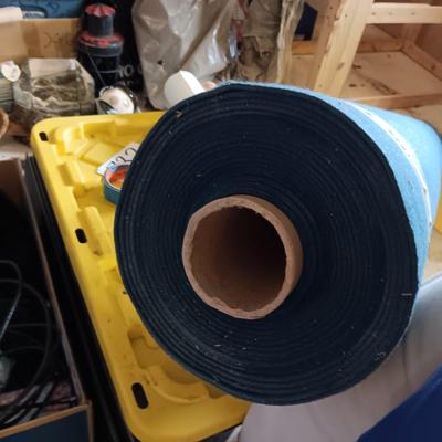 NEW 5 FT ROLL OF BLUE FELT