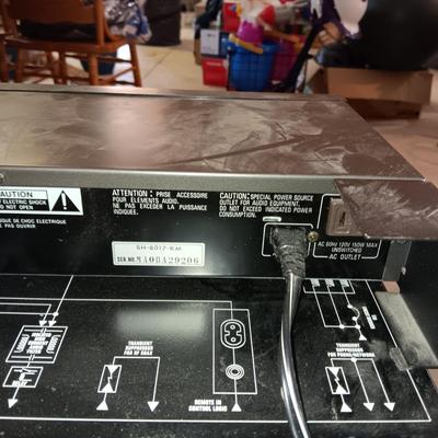 TECHNICS EQUALIZER, MONSTER POWER HTS 3600, TOSHIBA VCR, REMOTES & A TRIPP-LITE POWER SUPPLY