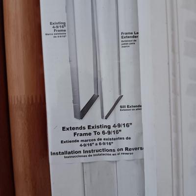 NEW 36" DOOR FRAME EXTENDER KIT, TRIM, FLOORING AND MORE