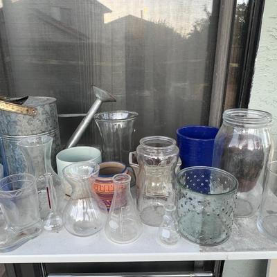 Antique Glass Jars & Vases