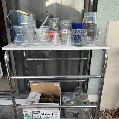 Antique Glass Jars & Vases