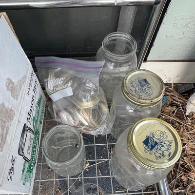 Antique Glass Jars & Vases