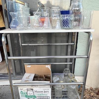 Antique Glass Jars & Vases