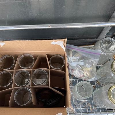 Antique Glass Jars & Vases