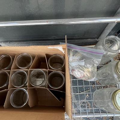 Antique Glass Jars & Vases