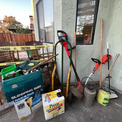 Misc yard & gardening tools & supplies