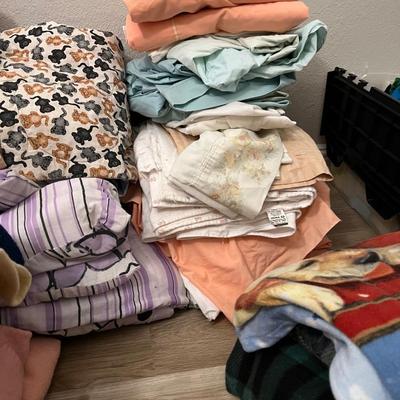 Household Linens - Vintage Bedsheets, Blankets, Towels, etc