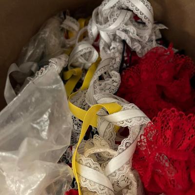 Huge Lot of Crafting & Sewing Supplies / Fabric