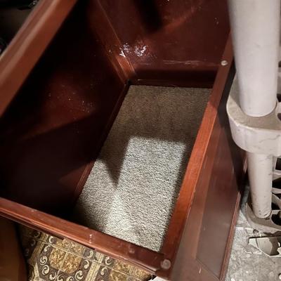 Wood Pet Cat Litter Box / House