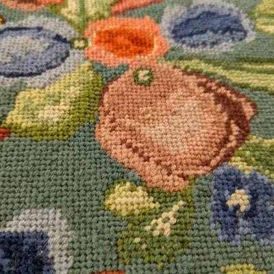 Lovely Framed Needlepoint Design