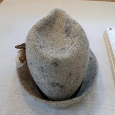 Genuine Vintage Alpine Fedora Hat