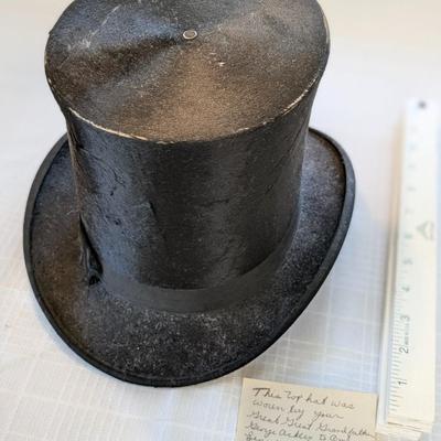 Genuine 1860's Top Hat