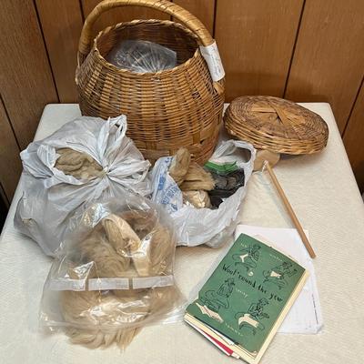 Lot 764 Basket of furs