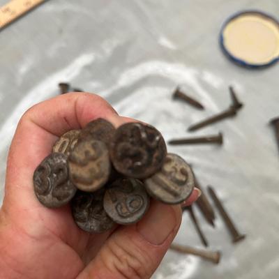 Lot 795 RR Date Nails