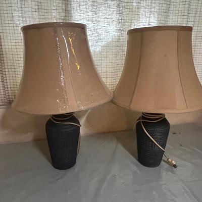 Lot 802 Pair of Lamps