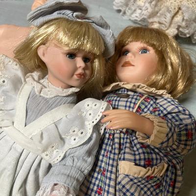 Lot 803 Lot of Dolls