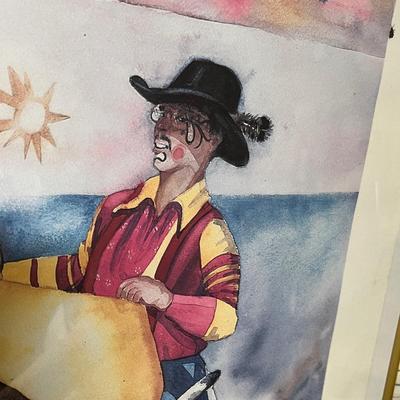 Lot 806 Greeley Stampede Art Work