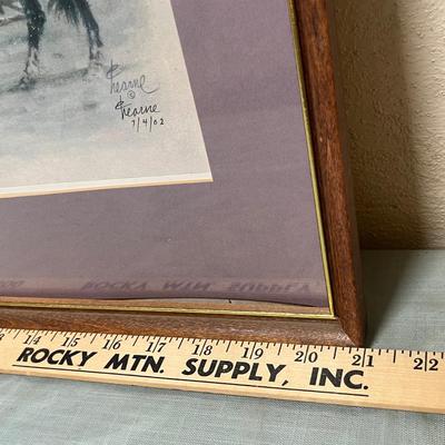 Lot 813 Western Print