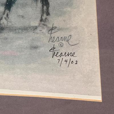 Lot 813 Western Print