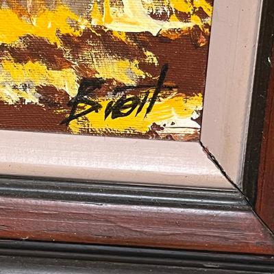 Lot 814 Oil Paintings