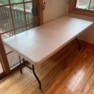 Two 6’ Lifetime Folding Tables (2R/C-HS)