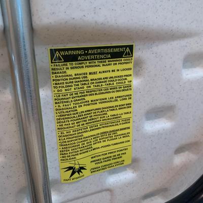 Two 6’ Lifetime Folding Tables (2R/C-HS)