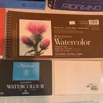Watercolor Paints, Paper, & Brush Pens (2L-HS)