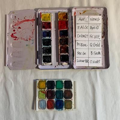 Watercolor Paints, Paper, & Brush Pens (2L-HS)