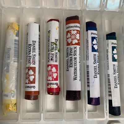 Daniel Smith Watercolor Sticks, Yarka Watercolor Paint Set, & More Paints (2L-HS)