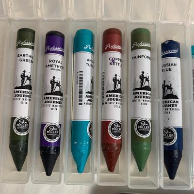 Daniel Smith Watercolor Sticks, Yarka Watercolor Paint Set, & More Paints (2L-HS)
