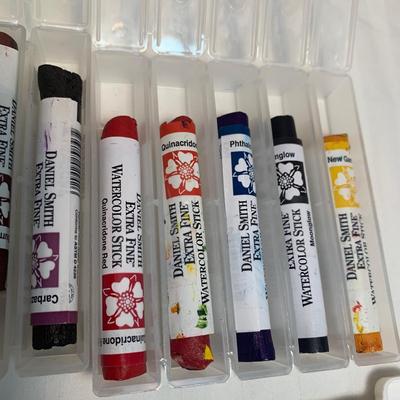 Daniel Smith Watercolor Sticks, Yarka Watercolor Paint Set, & More Paints (2L-HS)
