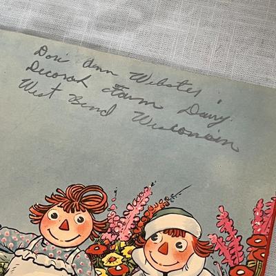 Lot 822 Raggedy Ann lot