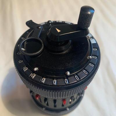 Curta Type II Mechanical Calculator & Case (2L-HS)
