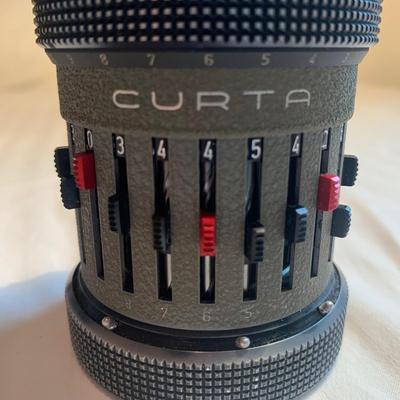 Curta Type II Mechanical Calculator & Case (2L-HS)