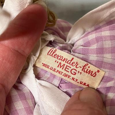 Lot 827 Madame Alexander Dolls
