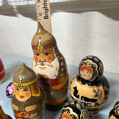 Lot 831 Russian nesting dolls